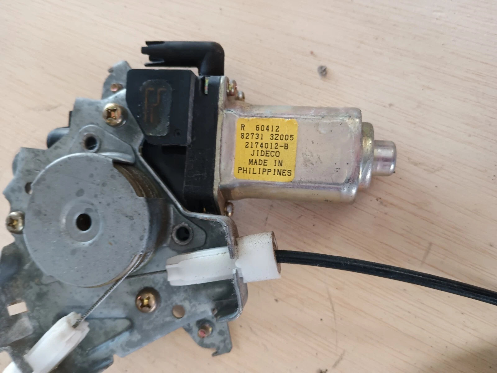 2006 NISSAN ALTIMA LH REAR DOOR WINDOW MOTORREGULATOR - Image 7