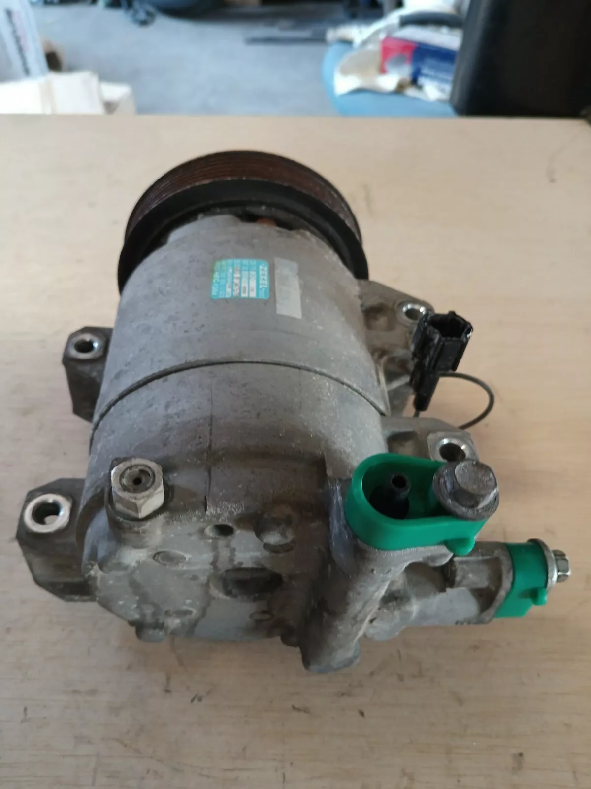 2006 NISSAN ALTIMA 2.5L S AC COMPRESSOR WITH CLWTCH ZEXZEL N. 683BF 347578 - Image 9