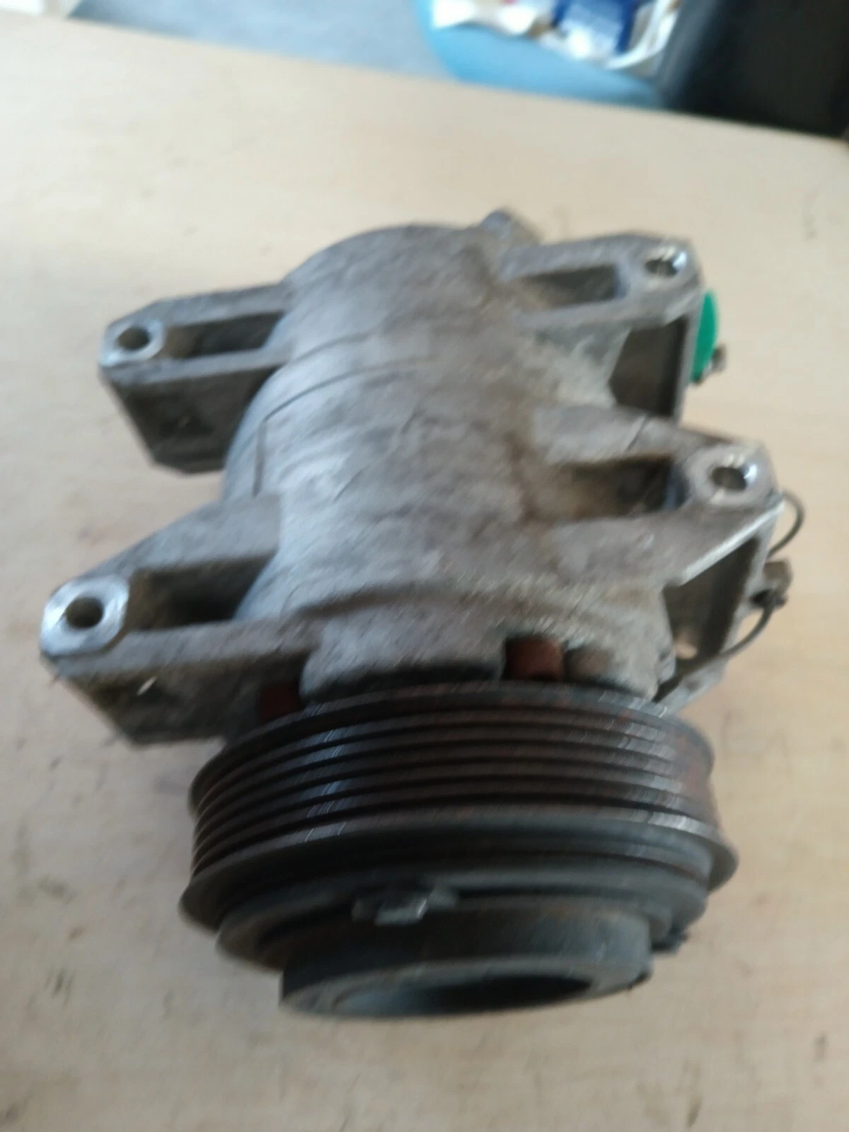 2006 NISSAN ALTIMA 2.5L S AC COMPRESSOR WITH CLWTCH ZEXZEL N. 683BF 347578 - Image 3